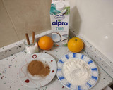 Foto del paso 1 de la receta: Leche frita con salsa de frutas del bosque (sin gluten ni lactosa)