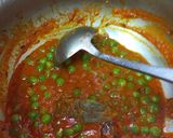 A picture of step 3 of Matar Paneer Curry (without onion and garlic).