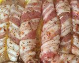 Baconos négyborsos csirkemell recept fázis 1 fotója