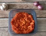 Foto langkah ke 4 dari resep Sambal tempoyak kukus (asam durian).