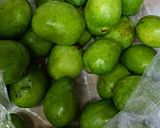 A picture of step 1 of Raw Mango Saunth.