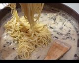 Foto langkah ke 5 dari resep Eps.7 Spaghetti Creamy Mushroom.