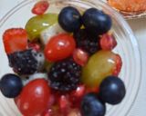 A picture of step 4 of Rainbow Fruit Salad.