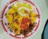 Foto langkah ke 3 dari resep Nasi kuning racik magicom.