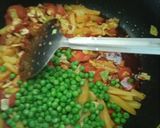 A picture of step 5 of Vegetable Biryani.