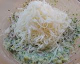 Brokkolival, juhtúróval, sonkával és sajttal töltött sertéskaraj recept fázis 4 fotója