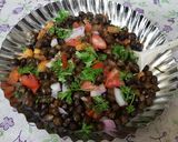 A picture of step 5 of Boil green chickpeas chatpata chaat masala.