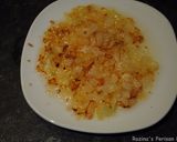 A picture of step 2 of Pasta vermicelli nest with mashed potatoes.