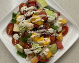 A picture of step 2 of Tri-Color Quinoa Fruit Salad.