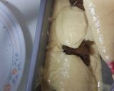 A picture of step 6 of Hidden Hearts cake.