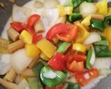 Chilli paneer with baby corn recipe step 4 photo