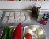 Foto del paso 1 de la receta: Bacalao con tomate y pimiento