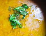 A picture of step 1 of Green peas masala.