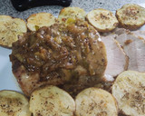 Foto del paso 7 de la receta: Lomo al horno a la mostaza y miel con cebolla y su salsa