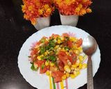A picture of step 4 of Corn & Fresh Tomato Salad.