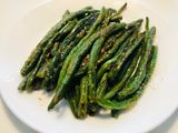 Lemon Mustard Roasted Green Beans