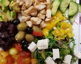 A picture of step 2 of My Garlic Chicken Salad with Garlic Mayonaise.❤.