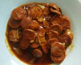 Foto langkah ke 6 dari resep Sosis sapi lada hitam saus padang.