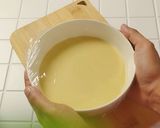 Foto langkah ke 4 dari resep Kue Cubit Coklat Keju cuma 1 telur.
