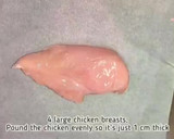 A picture of step 4 of Double lemon chicken with cheat’s preserved lemon.