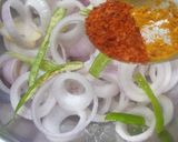 A picture of step 2 of LemoN onion Dip.