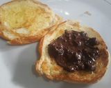 Foto langkah ke 3 dari resep Roti Pisang Bakar Coklat Keju.