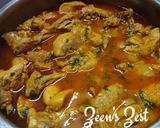 A picture of step 4 of Rogan Murgh/Chicken.