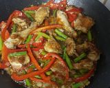 A picture of step 3 of Paella.