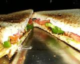 A picture of step 9 of Bread Omelette Sandwich.