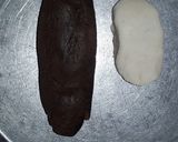 A picture of step 4 of Instant swiss roll.