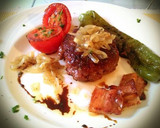 Foto del paso 6 de la receta: Hamburguesa de ternera con guarnición de verduras