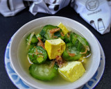 Foto langkah ke 3 dari resep Sayur Bening Oyong Tahu.
