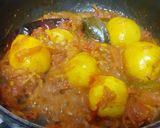 A picture of step 9 of Bengali Alur Dom With Luchi (veg sabzi and luchi).