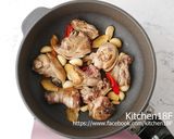 A picture of step 3 of Three Cup Chicken (One-Pot Meal).