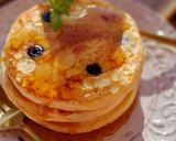 Foto del paso 6 de la receta: Pancakes con arándanos con sirope de arce