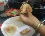 A picture of step 5 of Rock and roll sandwich.