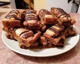 Darált kekszes, nutellás süti, babapiskótával, liszt nélkül recept fázis 3 fotója