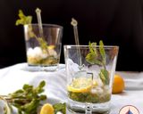 A picture of step 4 of Virgin mojito.