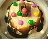 A picture of step 8 of Decadent chocolate cake.