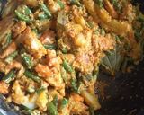 A picture of step 9 of Veg biryani.