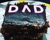 A picture of step 14 of Chocolate Dalgona cake.