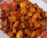 Foto langkah ke 7 dari resep Kentang Teri Balado.