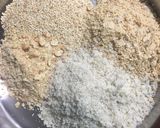 A picture of step 3 of Sesame Coconut Peanut Ladoo.