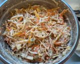 A picture of step 4 of Crispy Veggie and Shrimp Okoy (Fritter).