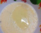 Hình bước làm 1 của món Tàu hủ non hấp trứng