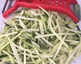 Une image de l'étape 1 de Croque courgettes.