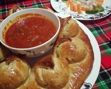A picture of step 7 of Dinner rolls with sauce #themechallenge.