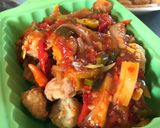 Foto langkah ke 6 dari resep Ayam Popcorn Saus Padang.