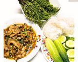 รูปขั้นตอนการทำที่ 6 ของ 🌶️น้ำตกหมูแซ่บนัวน์🐷