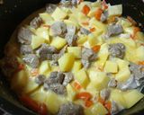 Pas rețetă Carne de curcan cu cartofi înnăbușiți în sos de iaurt 3 fotografie